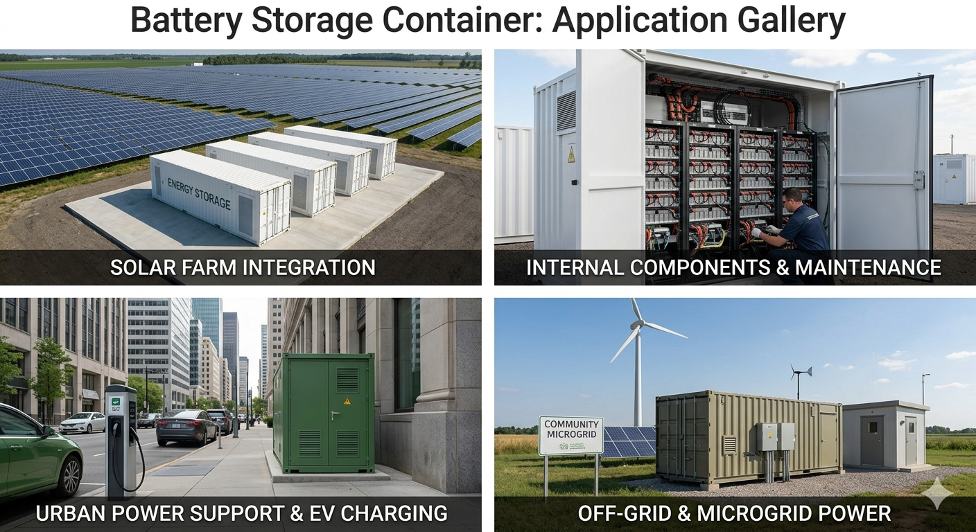 2mwh Battery Storage Container