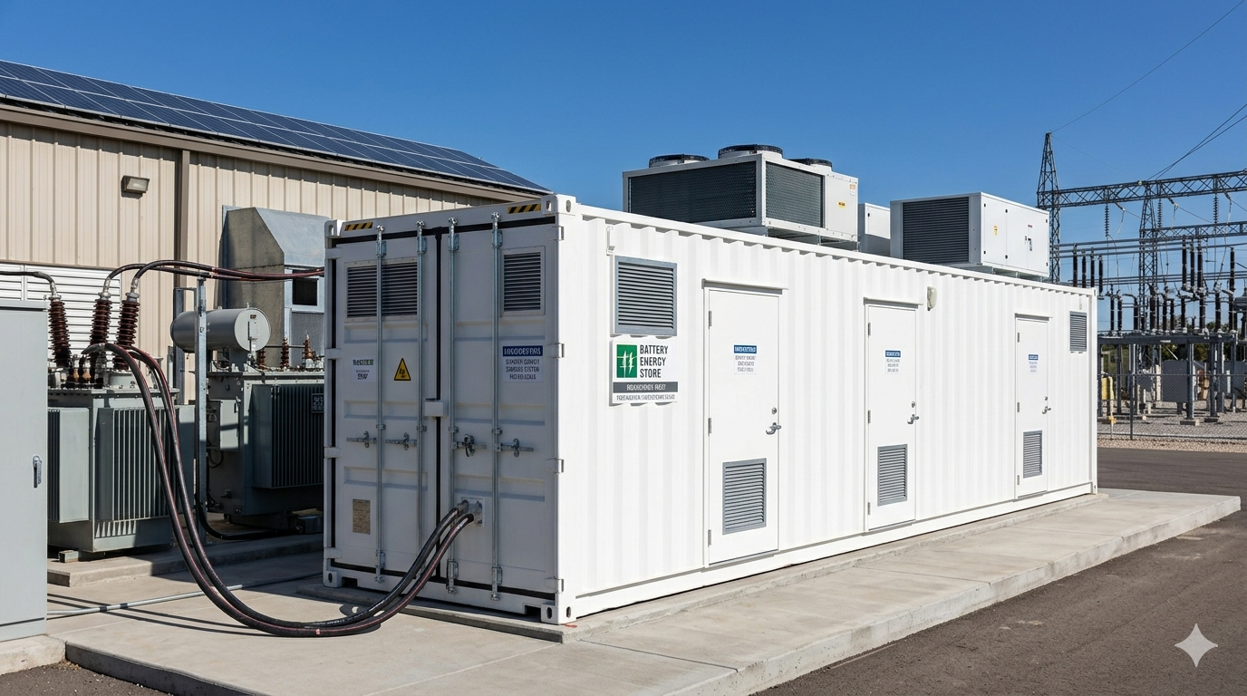 3mwh Battery Storage Container