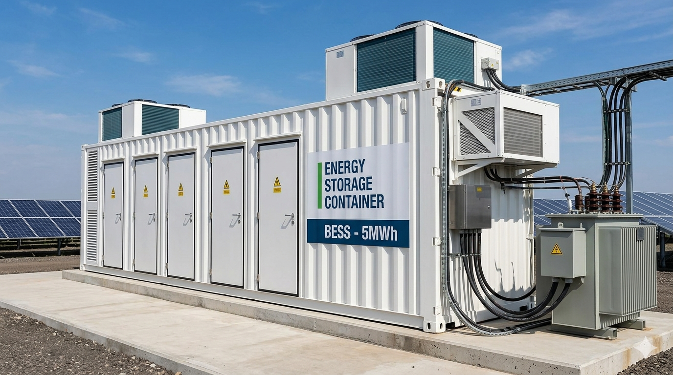 5mwh Battery Storage Container